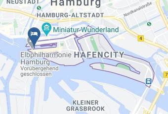 The Westin Hamburg Karte - Hamburg - Stadt Hamburg