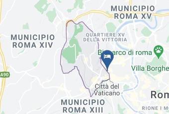 Tinker Bell Roma Carta Geografica - Latium - Rome