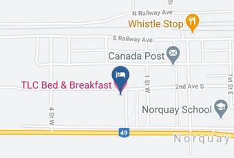 Tlc Bed & Breakfast Map - Saskatchewan - Division 9