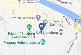 Townhouse Weisses Kreuz Karte - Salzburg