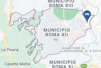 Trastevere Sweet Rest Carta Geografica - Latium - Rome