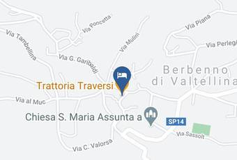 Trattoria Traversi Carta Geografica - Lombardy - Sondrio