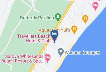 Travellers Beach Hotel & Club Map - Coast - Mombasa