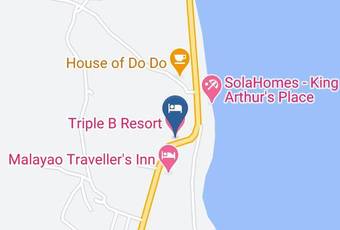 Triple B Resort Map - Central Visayas - Cebu