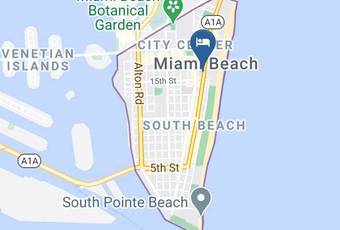 Tropics Hotel And Hostel Map - Florida - Miami Dade