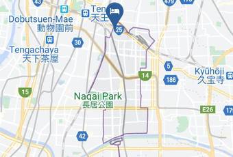 Trusty Residence Tennoji East Map - Osaka Pref - Osaka City Higashisumiyoshi Ward