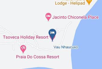 Tsoveca Holiday Resort Mapa
 - Gaza - Bilene