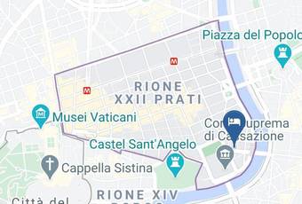 Venustas Roma Hotel Carta Geografica - Latium - Rome