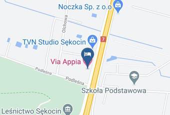Via Appia Map - Mazowieckie - Pruszkowski