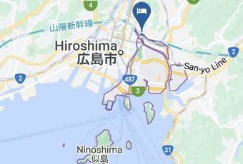 Via Inn Hiroshima Shinkansenguchi Mapa
 - Hiroshima Pref - Hiroshima City Minami Ward