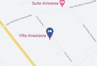 Villa Anastasia Carta Geografica - Apulia - Brindisi