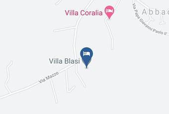 Villa Blasi Carta Geografica - Marches - Ancona