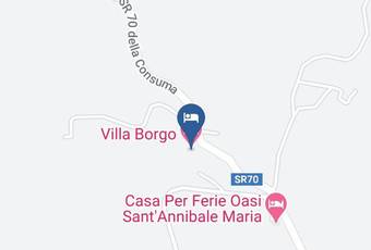 Villa Borgo Carta Geografica - Tuscany - Arezzo