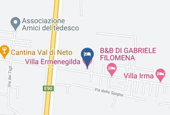 Villa Ermenegilda Carta Geografica - Calabria - Crotone