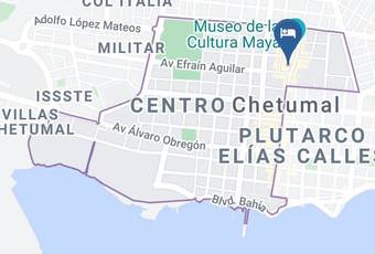 Villa Fontana Chetumal Mapa - Quintana Roo - Othon P Blanco