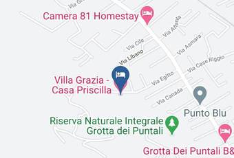 Villa Grazia Casa Romeo Carta Geografica - Sicily - Palermo