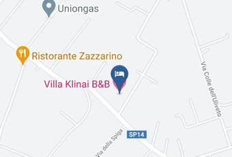 Villa Klinai B&b Carta Geografica - Latium - Rome