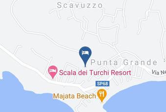 Villa L\'arcobaleno Carta Geografica - Sicily - Agrigento