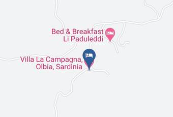 Villa La Campagna Olbia Sardinia Carta Geografica - Sardinia - Sassari