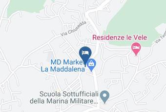 Villa Le Bouganville Carta Geografica - Sardinia - Sassari