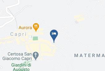 Villa Le Terrazze Di Capri Carta Geografica - Campania - Naples