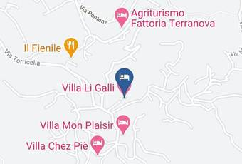 Villa Li Galli Carta Geografica - Campania - Naples