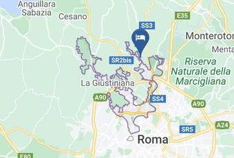Villa Lilly Carta Geografica - Latium - Rome