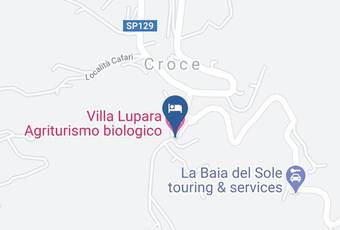 Villa Lupara Agriturismo Biologico Carta Geografica - Campania - Salerno