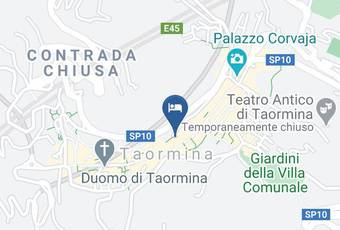 Villa Mabel Carta Geografica - Sicily - Messina