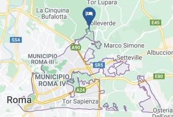 Villa Marcigliana Carta Geografica - Latium - Rome