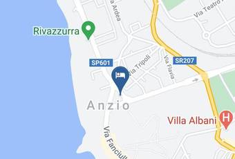 Villa Marina Carta Geografica - Latium - Rome