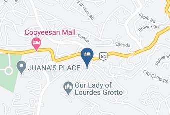 Villa Mia Hotel And Apartelle Map - Cordillera Admin Region - Benguet