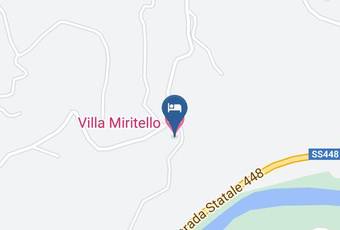 Villa Miritello Carta Geografica - Umbria - Perugia