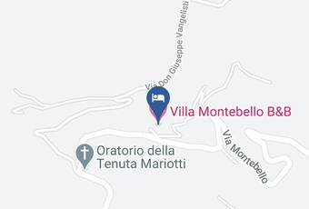 Villa Montebello B&b Carta Geografica - Tuscany - Lucca
