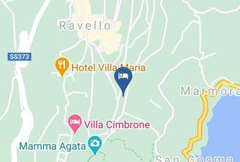 Villa Ravello Grecamore Carta Geografica - Campania - Salerno