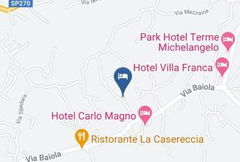 Villa Regine Carta Geografica - Campania - Naples
