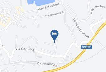 Villa Saturno Carta Geografica - Calabria - Vibo Valentia