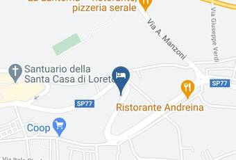 Villa Scalabrini Loreto Carta Geografica - Marches - Ancona
