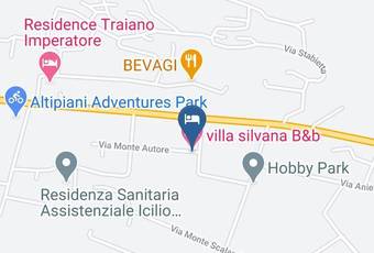 Villa Silvana B&b Carta Geografica - Latium - Rome