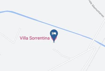 Villa Sorrentina Carta Geografica - Sardinia - Sassari