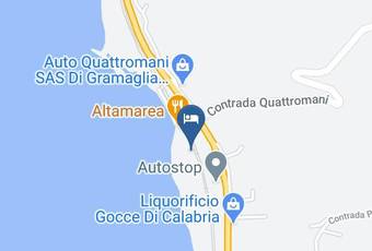 Villa Sulla Spiaggia Diamante Carta Geografica - Calabria - Cosenza