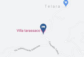 Villa Tarassaco Carta Geografica - Calabria - Catanzaro