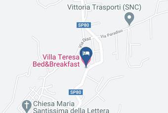 Villa Teresa Bed&breakfast Carta Geografica - Calabria - Vibo Valentia