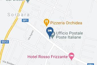 Villa Zaira Carta Geografica - Emilia Romagna - Modena