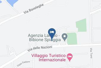 Villaggio Marco Polo Bibione Carta Geografica - Veneto - Venice