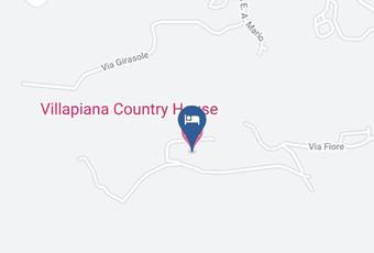 Villapiana Country House Carta Geografica - Campania - Salerno