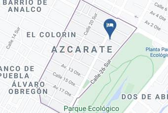 Villas Premier Mapa - Puebla - Puebla Rancho Azcarate