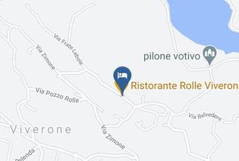 Viverone Lake Rooms Carta Geografica - Piedmont - Biella