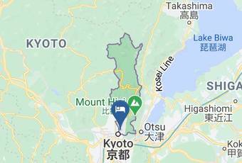 Wakabaya Ryokan Map - Kyoto Pref - Kyoto City Sakyo Ward