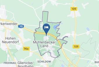 Waldhaus Muhlenbeck Bei Berlin Karte - Brandenburg - Oberhavel